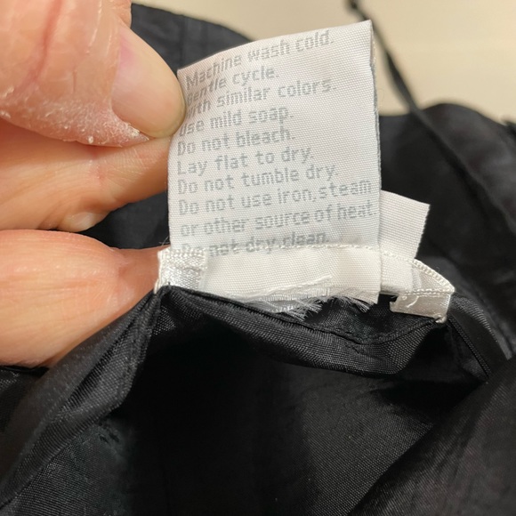 UBU Reversible Jacket Black to Champagne Size Large Drawstring Waist & Pockets - Picture 8 of 10